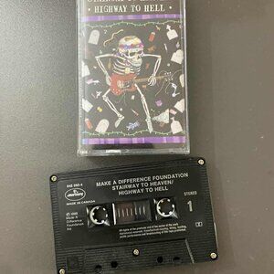 Various Artists – Stairway to Heaven Highway to Hell Cassette Tape VG+ C43
